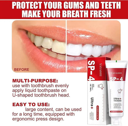 SP-4 Ultra Teeth Whitening Toothpaste (Buy 1 Get 1 Free)