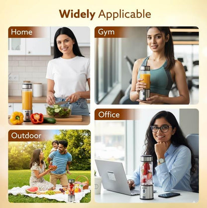 USB rechargeable mini juicer and blender