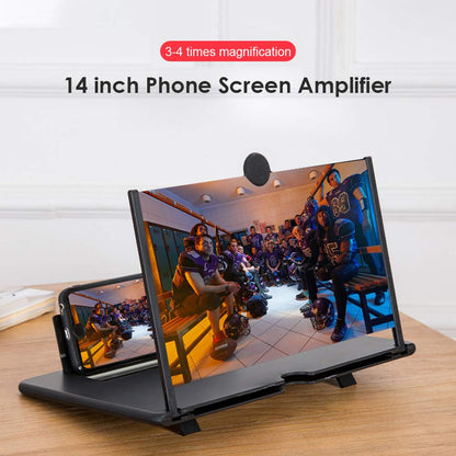 Mobile Phone Video 3D Screen Magnifier with Anti Scratch features