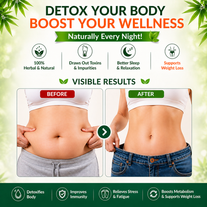 Premium Natural Detox Foot Patches For Weight Loss & Overall Wellness